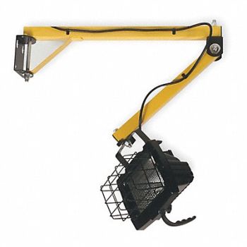 LUMAPRO Dock Light 40in Arm Reach 500 W 8500lm, 5AY53
