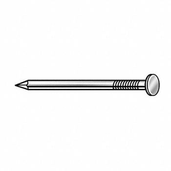 GRAINGER APPROVED H1788 Common Nail Galv Flat 16d PK1320, 4NET6