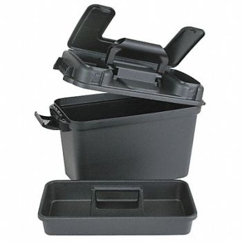 FLAMBEAU Plastic Tool Box 15 1/8 in, 5AZC8