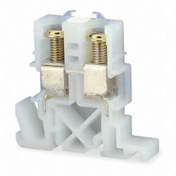 SQUARE D Terminal Block 110 A 18 AWG 4 AWG, 5B379