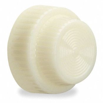 SCHNEIDER ELECTRIC Pilot Light Lens 30mm White Plastic, 5B441