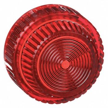 SCHNEIDER ELECTRIC Pilot Light Lens 30mm Red Plastic, 5B465
