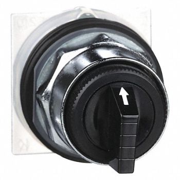 SCHNEIDER ELECTRIC Non-Illum Selector Swtch 30mm 3 Pos Levr, 5B501