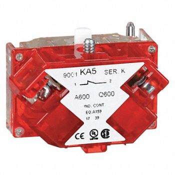 SCHNEIDER ELECTRIC Contact Block 1NC Late Open 30mm, 5B533