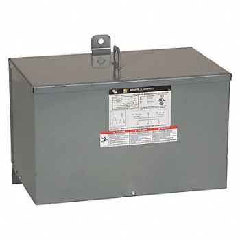 SQUARE D Three Phase Transformer 6kVA 480V, 5B611