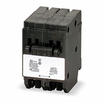 SQUARE D Circuit Breaker 15/30A 120/240V 2P, 5B708