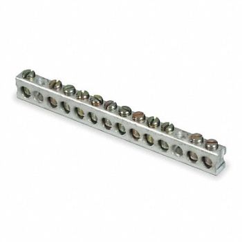 SQUARE D Ground Bar Kit 225A 12 Terminals, 5B711