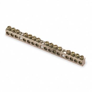 SQUARE D Ground Bar Kit 225A 16 Terminals, 5B713