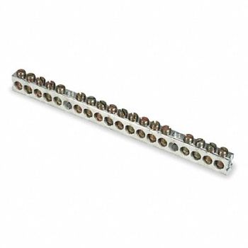 SQUARE D Ground Bar Kit 225A 19 Terminals, 5B714