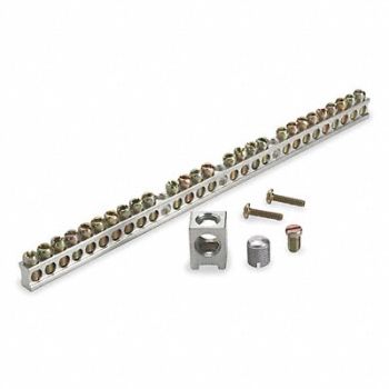 SQUARE D Ground Bar Kit 600A 27 Terminals, 5B716
