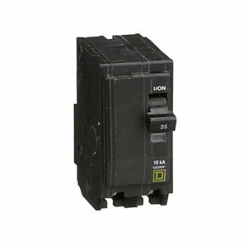 SQUARE D Circuit Breaker 35A Plug In 120/240V 2P, 5B743