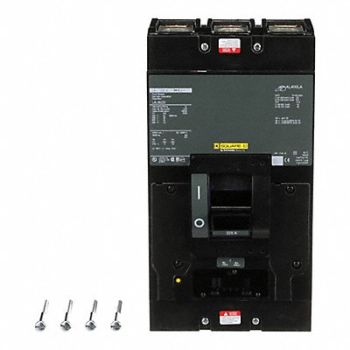 SQUARE D Circuit Breaker 225A 3P 600VAC LAL, 5B914