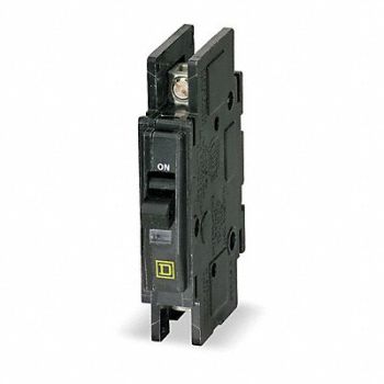 SQUARE D Circuit Breaker 15A 120/240V 1P, 5B969