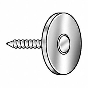 GRAINGER APPROVED H1802 Cap Nail 2 In L PK2000, 4NFC8