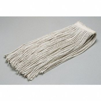 ABILITY ONE Wet Mop Natural Cotton, 5BB13