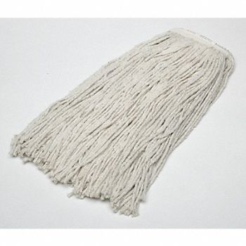 ABILITY ONE Wet Mop Natural Cotton, 5BB15