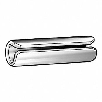 GRAINGER APPROVED Spring Pin Slot 1/8x1 L PK15000, 5DKH2