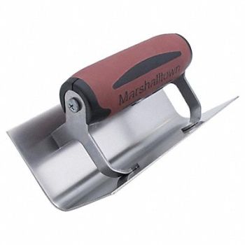 MARSHALLTOWN Corner Trowel 6 x 2-1/2 In DuraSoft, 22P262