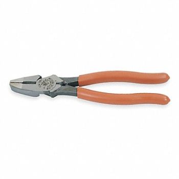 KLEIN TOOLS Linemans Plier 9-1/2 L Dipped, 5C565