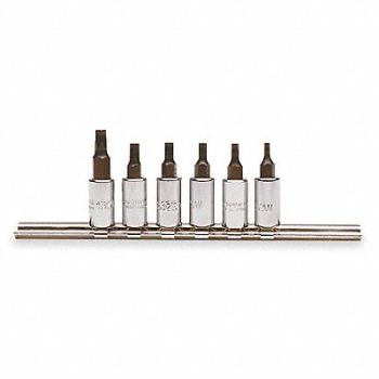 PROTO Socket Bit Set Steel DrSz 1/4 in, 5C625
