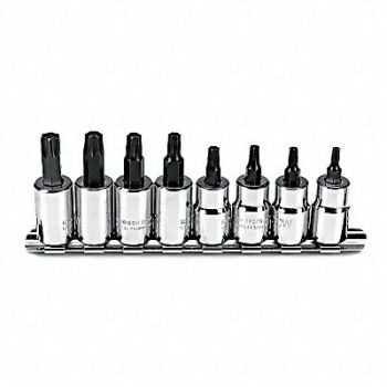 PROTO Socket Bit Set Steel DrSz 3/8 in, 5C626