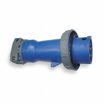 HUBBELL IEC Pin and Sleeve Plug 4P 5W 100A 208V, 5Z929