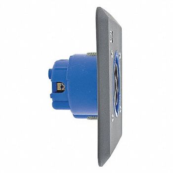 HUBBELL IEC Pin and Sleeve Receptacle 30A 250V, 1XC90