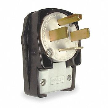 HUBBELL Angle Plug 14-60P 60A 125/250V, 5C792