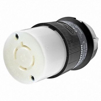HUBBELL Connector 120/208VAC 20A L18-20R 4P 4W, 5C972
