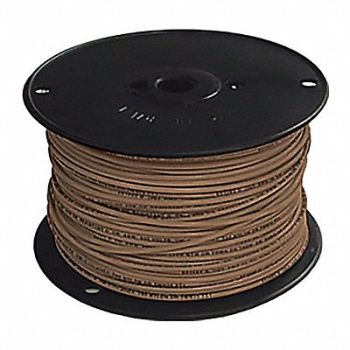 SOUTHWIRE Building Wire 14AWG THHN Sld Brn 500ft, 5C973