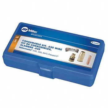 MILLER ELECTRIC MILLER 12pc MIG Gun Consumables Kit, 5CGA6