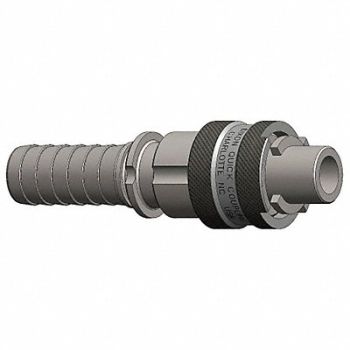 DIXON VALVE COUPLING Quick Connect Plug 1/2 Body 3/4 Barb, 5CGH4