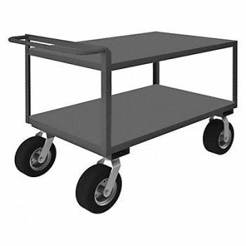 GRAINGER APPROVED Utility Cart 1 500 lb Steel, 5CHA6