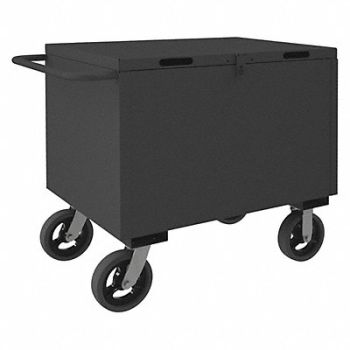 GRAINGER APPROVED 4 Sided Box Cart 2000 lb., 5CHJ3
