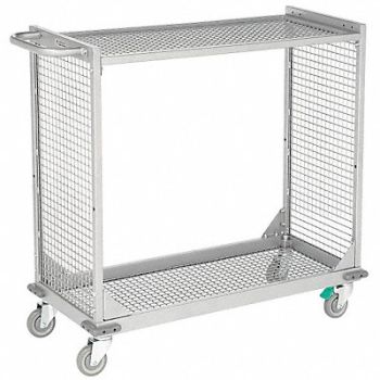 GRAINGER APPROVED Merchandising Cart 18 in W 46 in L, 5CHL6