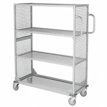 GRAINGER APPROVED Merchandising Cart 20 in W 46 in L, 5CHL7