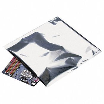 GRAINGER APPROVED Moisture Barrier Bag 10 20 Open PK200, 5CPH5