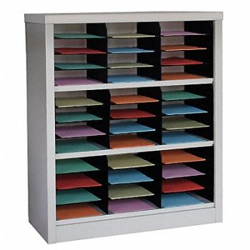 GRAINGER APPROVED Literature/Mail Organizer 42 H Tan, 5CRY4