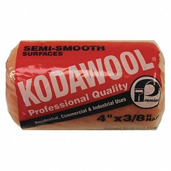 PREMIER Roller Cover 4 L 3/8 Nap Polyester/Wool, 5CVP1