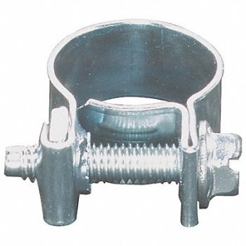 GRAINGER APPROVED Fuel Injection Hose Clamp SAE 8 PK10, 5CZC6