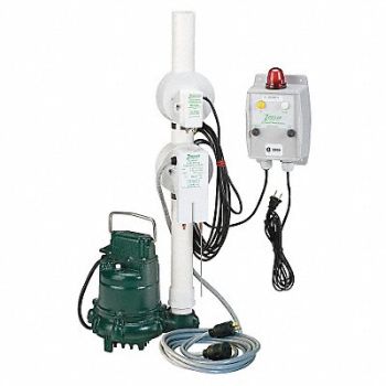 ZOELLER Elevator Sump Pump 3/10 HP Sensor, 5CZF7