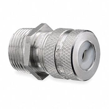 HUBBELL WIRING DEVICE-KELLEMS Connector Aluminum, 5D740