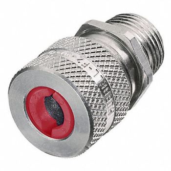 HUBBELL WIRING DEVICE-KELLEMS Connector Aluminum, 5D716