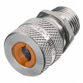 HUBBELL WIRING DEVICE-KELLEMS Connector Aluminum, 5D721