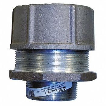 HUBBELL WIRING DEVICE-KELLEMS Connector Aluminum, 5D767