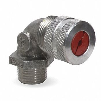 HUBBELL WIRING DEVICE-KELLEMS Connector Aluminum, 5D805