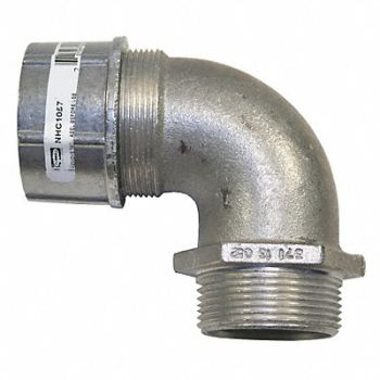 HUBBELL WIRING DEVICE-KELLEMS Connector Aluminum, 5D817