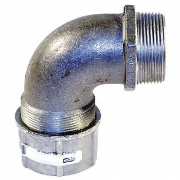 HUBBELL WIRING DEVICE-KELLEMS Connector Aluminum, 5D819