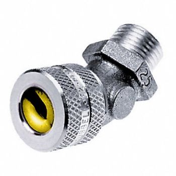 HUBBELL WIRING DEVICE-KELLEMS Connector Aluminum, 5D832