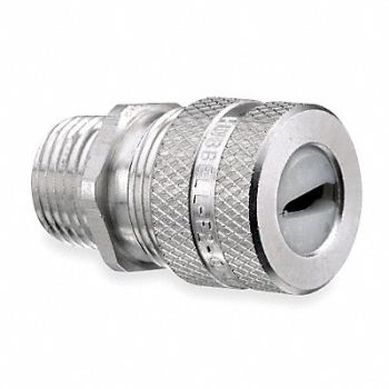 HUBBELL WIRING DEVICE-KELLEMS Connector Aluminum, 5D865